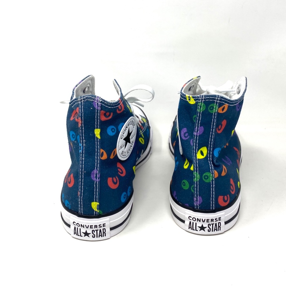 Converse CTAS Hi Spooky Blue High Top Men’s Canvas Sneakers Size Skate A02380C - Picture 7 of 9